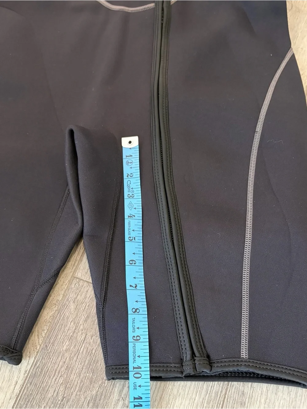 Seaskin 3MM Shorty Wetsuit Scuba-suit Medium Black Full Front Zip.